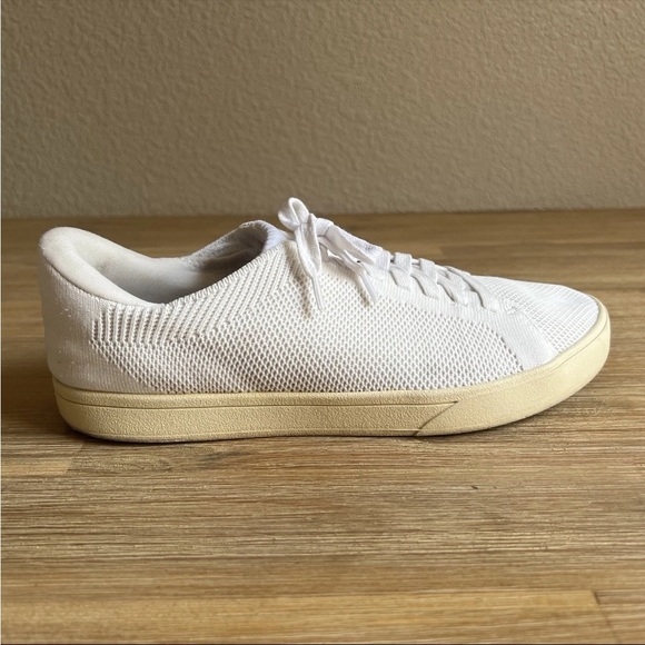 Kizik Sneakers Unisex White Lace Up Mens 7.5 Women’s 9 Casual Comfort Supporting - Picture 5 of 11